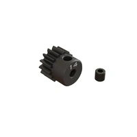 ARRMA ARA311076 14T 0.8 MOD 1/8 BORE CNC STEEL PINION GEAR AR311076