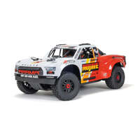 ARRMA MOJAVE 4X4 BLX 4S DESERT TRUCK READY TO RUN WHITE AND RED ARA4404T1