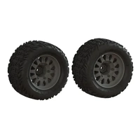 ARRMA ARA-1553 DBOOTS KATAR TIRE SET GLUED 2 PIECES VORTEKS