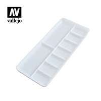 VALLEJO HS121 RECTANGLE PAINT PALLET 8.5CM X 18CM
