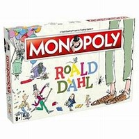 HASBRO MONOPOLY ROALD DAHL - FAST DEALING PROPERTY TRADING BOARD GAME