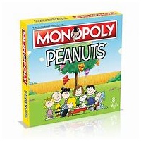 HASBRO MONOPOLY PEANUTS - FAST DEALING PROPERTY TRADING BOARD GAME
