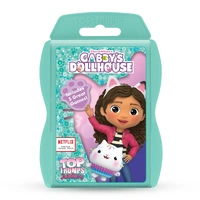 TOP TRUMPS JUNIORS DREAMWORKS GABBY'S DOLLHOUSE CARD GAME