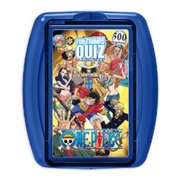TOP TRUMPS QUIZ WITH A TWIST - ONE PIECE CARD GAME