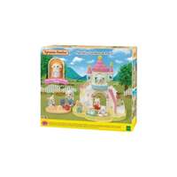 SYLVANIAN FAMILIES 5746 NURSERY SANDBOX AND POOL WITH FLORA RABBIT CRADLE BABY THYME