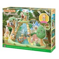 SYLVANIAN FAMILIES 5761 SECRET FOREST FALLS WITH HUSKY BABY LINNEA
