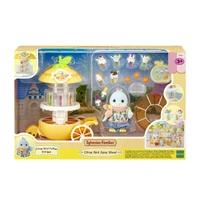 SYLVANIAN FAMILIES 5861 CITRUS BIRD JUICE STAND SET