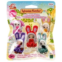 SYLVANIAN FAMILIES 5924 COLOURFUL BUNNY COSTUME BABIES BLIND BAG COLLECT ALL 5