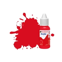 HUMBROL 19 GLOSS BRIGHT RED 12ml ACRYLIC PAINT