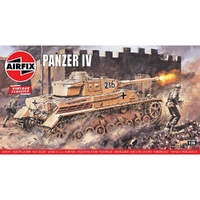 AIRFIX VINTAGE CLASSICS A02308V PANZER IV 1/76 SCALE PLASTIC MODEL KIT