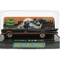 SCALEXTRIC C4175 BATMOBILE 1966 TV SERIES SLOT CAR