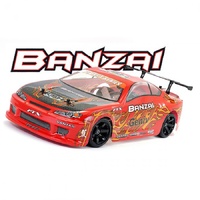FTX BANZAI BRUSHED 1/10 RC DRIFT CAR INCLUDES BATTERY AND CHARGER RED