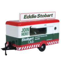 OXFORD 76TR017 MOBILE TRAILER EDDIE STOBART FAN CLUB 1/76 SCALE OO SCALE DIECAST COLLECTABLE
