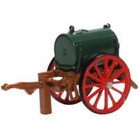 OXFORD 76WB002 WATER BOWSER GREEN 1/76 SCALE OO SCALE DIECAST COLLECTABLE