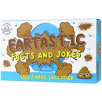 CARD GAME FARTASTIC FACTS AND JOKES 100 CARDS INCLUDED