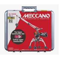 MECCANO 25209 THE SUPER CONSTRUCTION SET 25 IN 1 STEAM CONSTRUCTION CASE