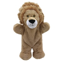 THE PUPPET COMPANY 6210 ECO WALKING PUPPET - LION LIGHT BROWN HAND PUPPET