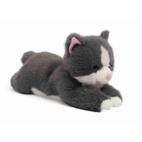 ONE LOVE 712 MISTY GREY CAT WEIGHTED PLUSH 40CM