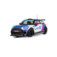 SCALEXTRIC C4410 MINI COOPER F56 MINI CHALLENGE 2024 BRADLEY GRAVETT RACING 1/32 SCALE SLOT CAR