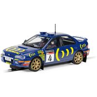 SCALEXTRIC C4428 1:32 SUBARU IMPREZA WRX COLIN MCRAE 1995 WORLD CHAMPION EDITION SLOT CAR