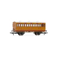 HORNBY R40415 IOW CR 4 WHEEL COACH 5 DOOR THIRD CLASS ERA 2 OO GAUGE MODEL TRAIN ROLLING STOCK