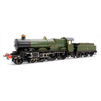 HORNBY R30272 THE 'BIG FOUR' COLLECTION GWR CASTLE GLASS 4-6-0 'CALDICOT CASTLE' NO 4074 LIMITED EDITION 21 PIN CONNECTION DCC READY MINIMUM RADIUS 43