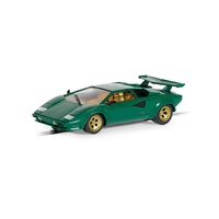 SCALEXTRIC C4500 LAMBORGHINI COUNTACH VERDE PINO 1/32 SCALE SLOT CAR
