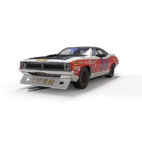 SCALEXTRIC C4525 PLYMOUTH BARRACUDA SPA SUMMER CLASSIC 2023 1/32 SCALE SLOT CAR