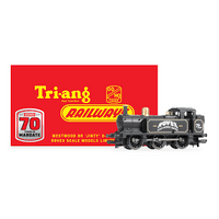 HORNBY R30337 TRI-ANG RAILWAYS 70TH WESTWOOD BR JINTY 0-6-0T ROVEX SCALE MODELS LIMITED 1954-2024 LIMITED EDITION 00 GAUGE 70 YEARS IN MARGATE LOCOMOT