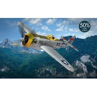 CORGI AA33827 P-47D THUNDERBOLT REPUBLIC 28RA DOTTIE MAE LT. HENRY MOHR. THE LAST USAAF AIRCRAFT LOST OVER EUROPE WWII 1/72 DIECAST MODEL