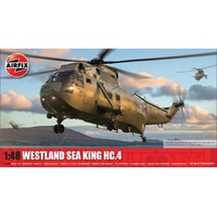 AIRFIX A11008 ROYAL NAVY WESTLAND SEA KING HC.4 1/48 SCALE PLASTIC MODEL KIT HELICOPTER