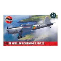 AIRFIX A04105A DE HAVILLAND CHIPMUNK T.10/T.20 1/48 SCALE PLASTIC MODEL KIT