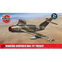 AIRFIX A03091A MIKOYAN-GUREVICH MIG-17F FRESCO 1/72 SCALE PLASTIC MODEL KIT