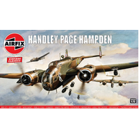 AIRFIX A04011V HANDLEY PAGE HAMPDEN VINTAGE CLASSICS 1/72 SCALE PLASTIC MODEL KIT BOMBER