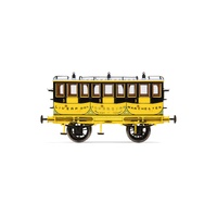 HORNBY R40445 L&MR 1ST CLASS COACH SOVEREIGN ERA 1 OO GAUGE MODEL TRAIN ROLLING STOCK