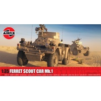 AIRFIX A1386 FERRET SCOUT CAR MK.1 1/35 SCALE PLASTIC MODEL KIT