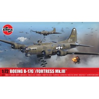 AIRFIX A08018A BOEING B-17G FORTRESS MK.III 1/72 SCALE PLASTIC MODEL KIT BOMBER