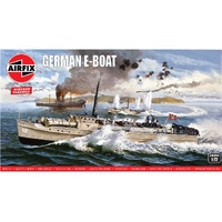 AIRFIX VINTAGE CLASSICS A10280V GERMAN E-BOAT SCHNELLBOOT 1975 VINTAGE 1/72 SCALE PLASTIC MODEL KIT