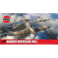 AIRFIX A02067A HAWKER HURRICANE MK.1 1/72 SCALE PLASTIC MODEL KIT