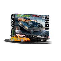 SCALEXTRIC C1458 FAST AND THE FURIOUS HOT LAPS DOM AND BRIAN 1/32 SCALE SLOT CAR SET