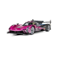 SCALEXTRIC C4611 CADILLAC V-SERIES.R ROAD ROAD ATLANTA 2004 PINK 1/32 SCALE SLOT CAR