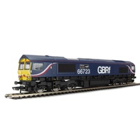 HORNBY R66723 RAILROAD PLUS GBRF CLASS 66 CO-CO CHINOOK NO. 66723 DCC READY OO GAUGE MODEL TRAIN LOCOMOTIVE
