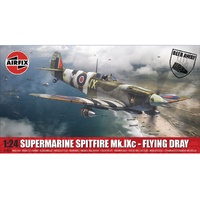 AIRFIX A17001A SUPERMARINE SPITFIRE MK.IXc FLYING DRAY BEER DROP INCLUDE COMMERATIVE PINT GLASS 1/24 SCALE PLASTIC MODEL KIT