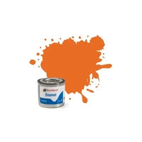 HUMBROL 18  ORANGE GLOSS ENAMEL PAINT 14ML