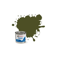 HUMBROL 155 OLIVE DRAB ENAMEL PAINT