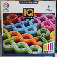 SMART GAMES IQ PUZZLER NOODLES - 1 PLAYER LOGIC GAME