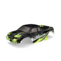 BLACKZON BZ540076 WARRIOR BODY SHELL BLACK AND GREEN 1/12 SCALE
