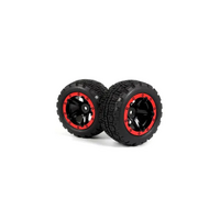 BLACKZON 540196 SLYDER ST RED WHEEL AND TYRE SET