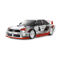 TAMIYA 58744 TT-02 AUDI 90 QUATTRO RACING 1/10 RADIO CONTROL KIT RADIO AND SERVO REQUIRED