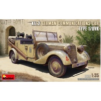 MINIART 35492 KFZ.2 GERMAN COMMUNICATIONS CAR TYPE 170VK 1/35 SCALE PLASTRIC MODEL KIT